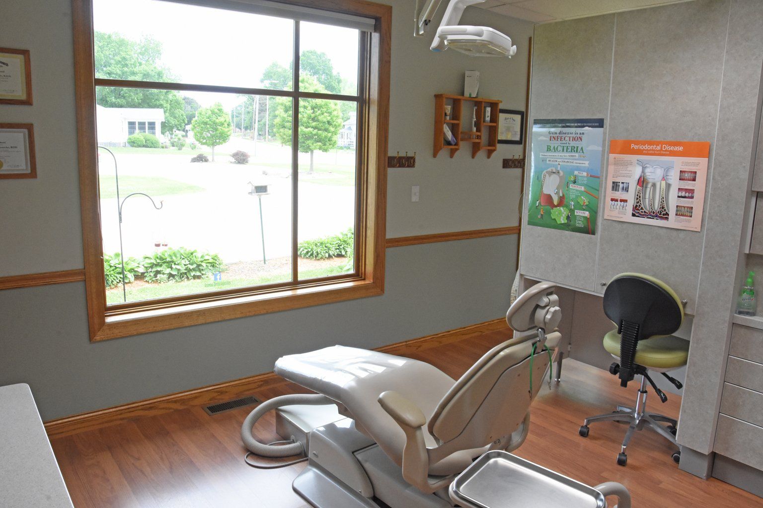 Comfortable dental visit