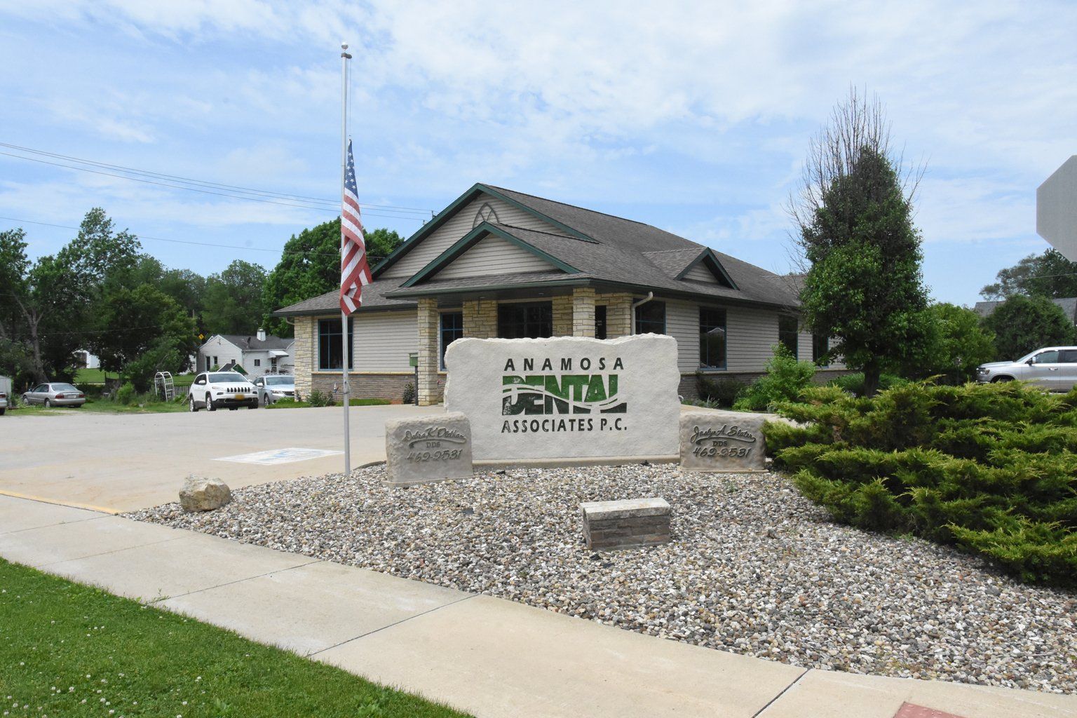 The Anamosa Dental Associates front office